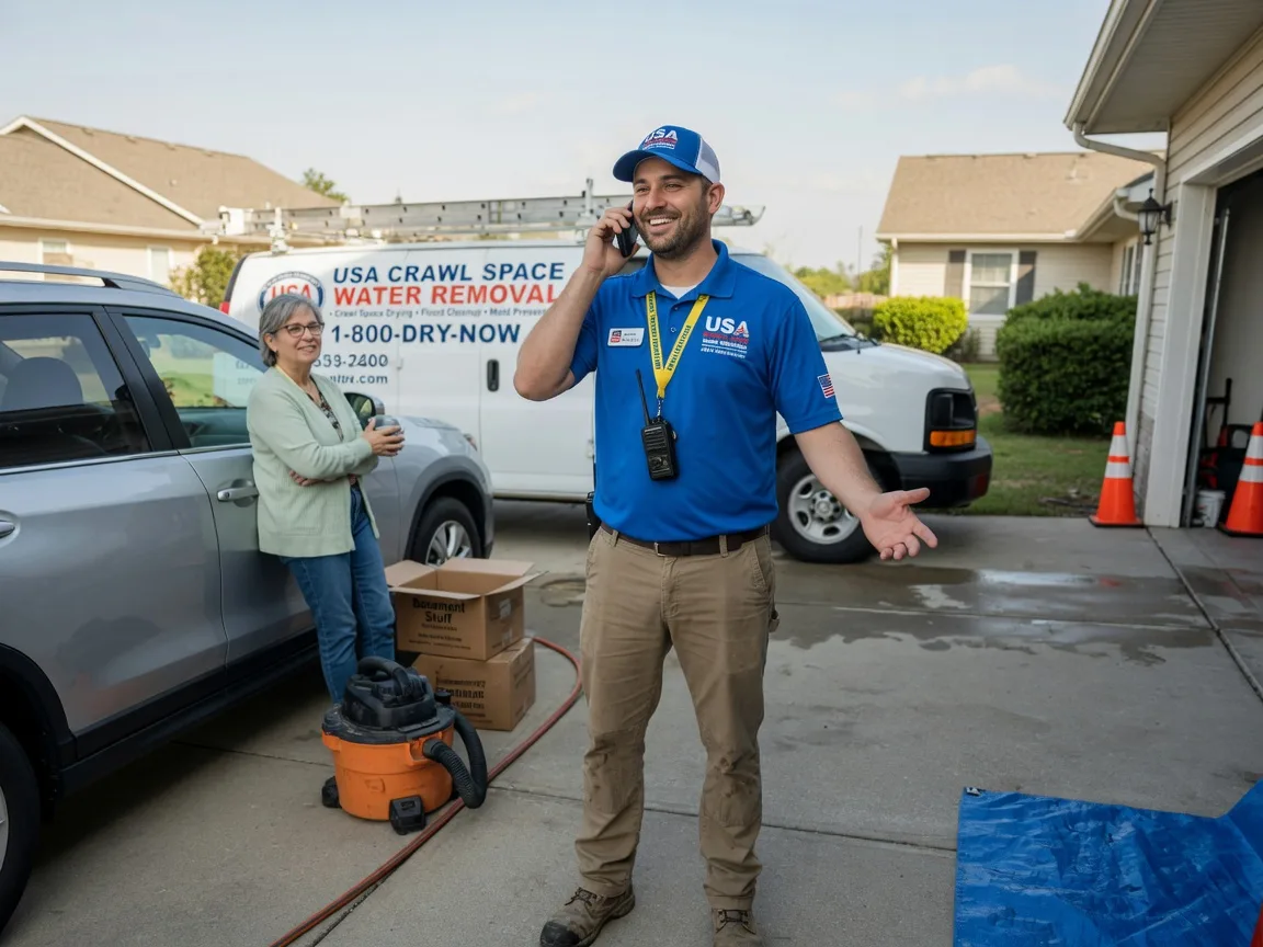 Crawl Space Water Removal Alicia, AR FAQs